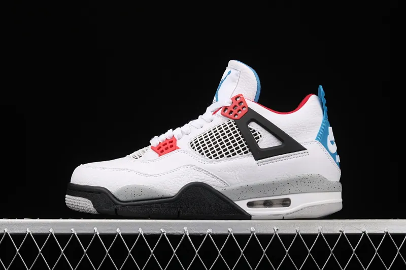 All Categories Air Jordan Jordan Series Basketball Shoes Air Jordan 4 Pure Air Jordan 4 Tattoo "What The" AJ4 Joe 4 Yuanyang White Cement Basketball Shoes CI1184-146